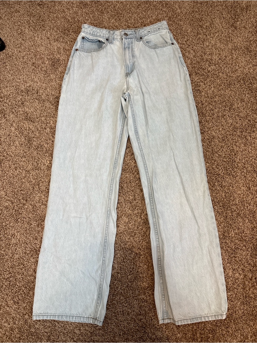 Abercrombie & Fitch curve love the loose Jean